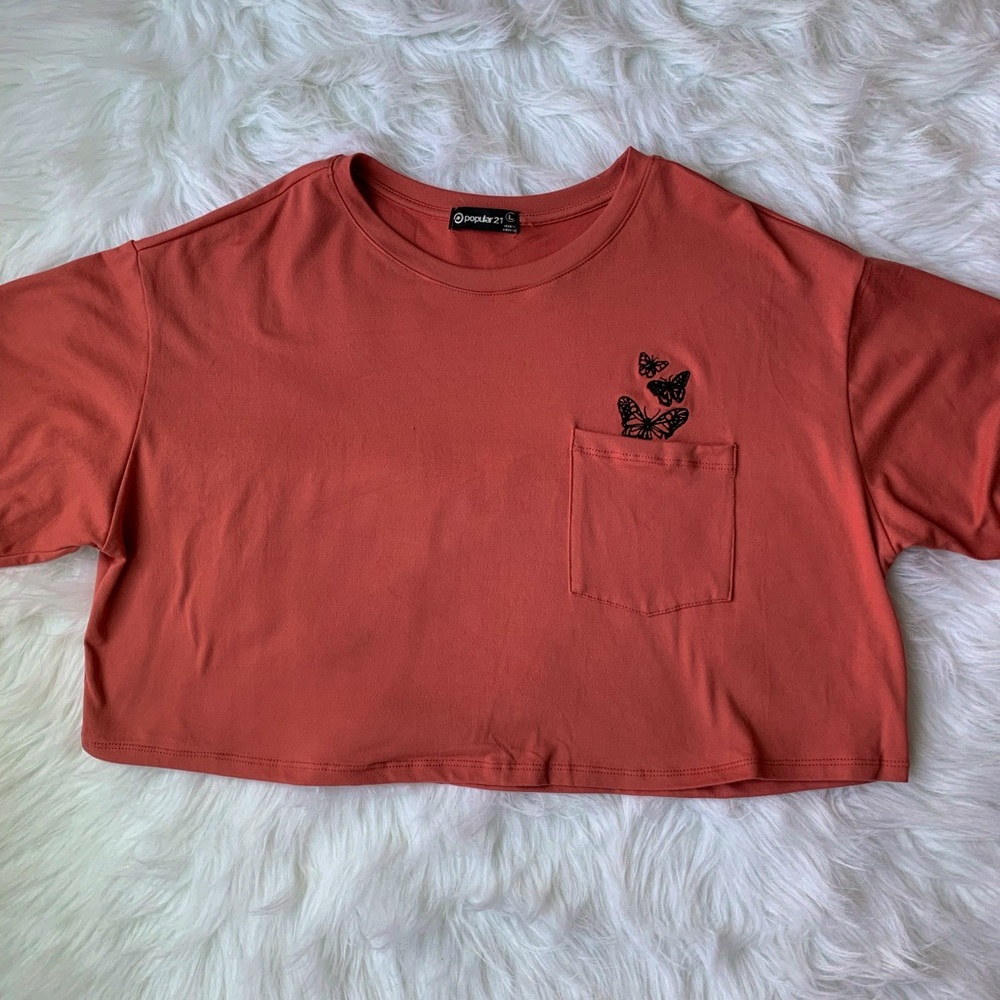 Crop Top Size Large